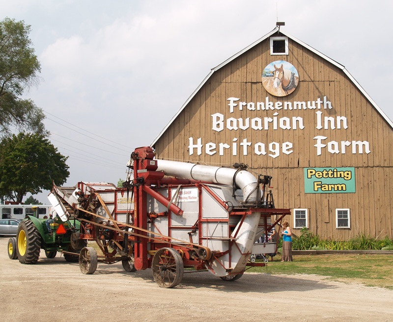threshing machine